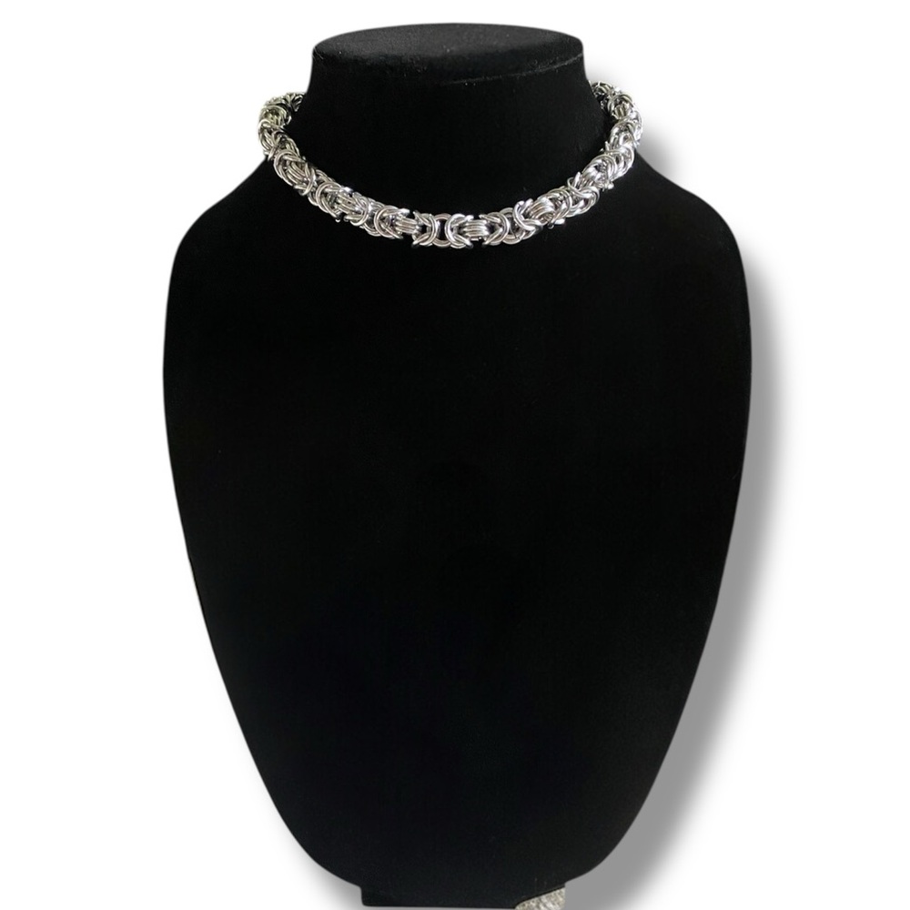 Handmade gothic grunge Byzantine weave Chainmail